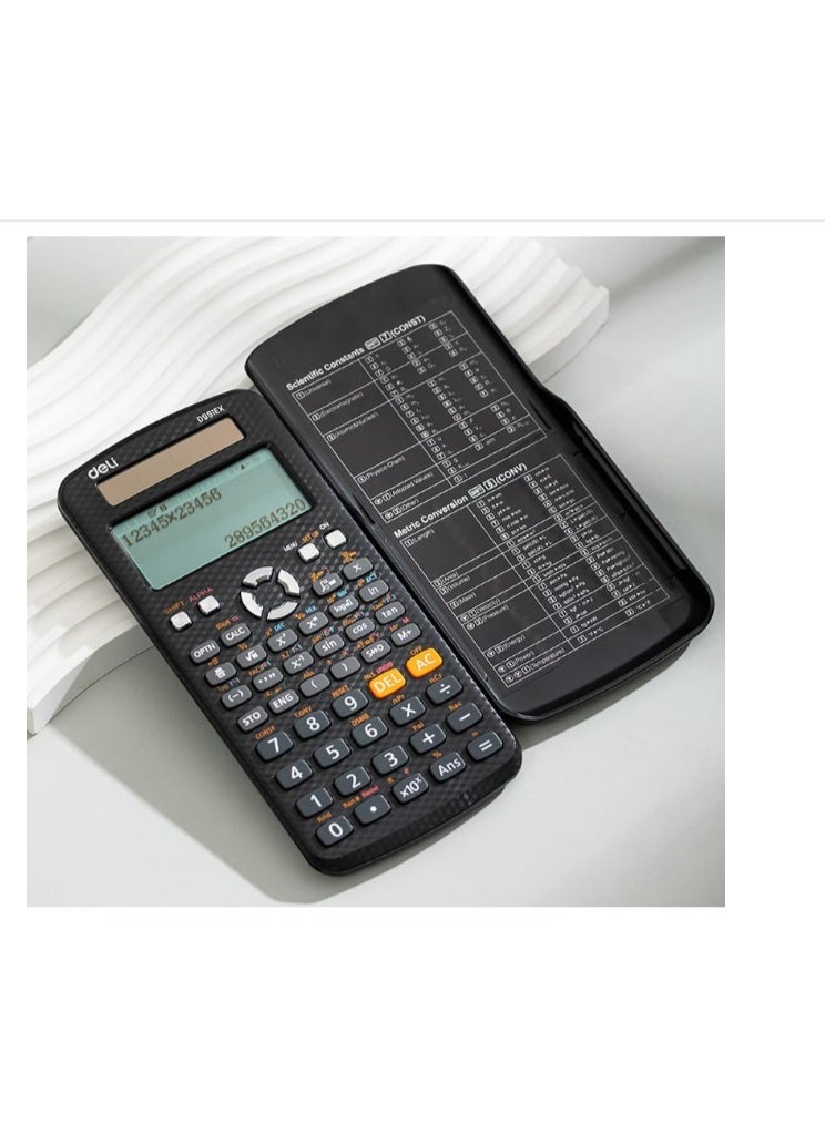 ديلي آلة حاسبة علمية ED 991EX، 552 وظيفة - 10+2 أرقام، أسود - Image 2